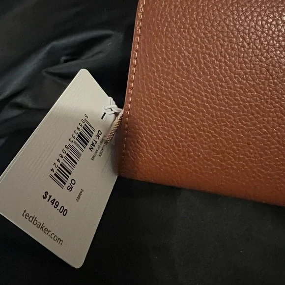 Ted Baker of London Pebbled Leather Wallet NWT - Picture 7 of 12